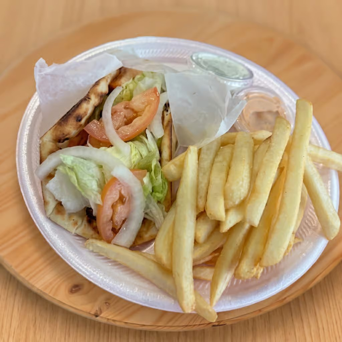 Chicken Souvlaki Sandwich